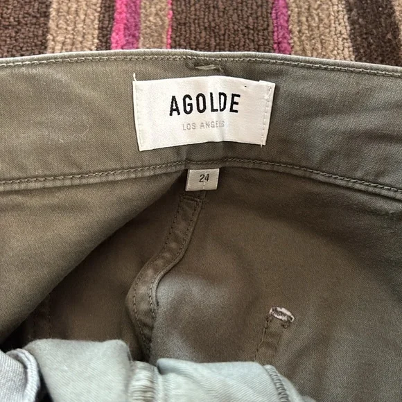 Agolde Jericho pant in fatigue